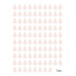 Drops Pink Sticker 18X24Cm | Hello Little | Lilipinso