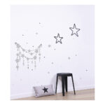 Garland With Silver Stars Sticker Xl Dreamy Lilipinso Muursticker Lili-S1152