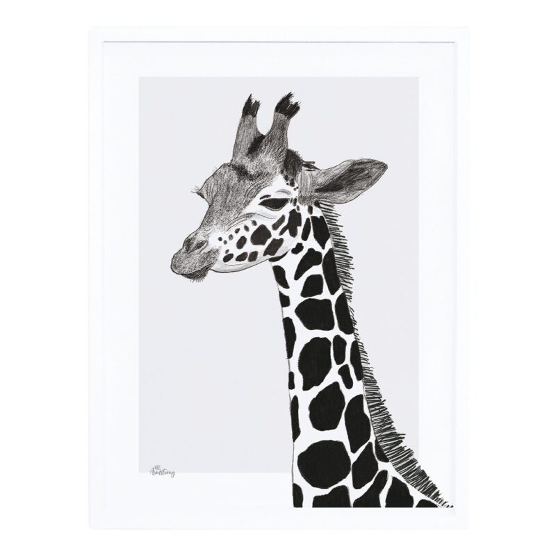 Giraffe Poster Met Lijst Serengeti Lilipinso lili-p0265