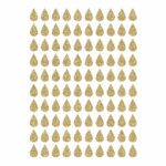 Golden Drops Material Glitter Sticker 18X24Cm | Hello Little | Lilipinso