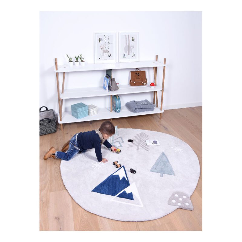 Grey Bear Cub Poster IntoThe Woods Lilipinso Jongen Meisje Baby Peuter Kleuter Kinderkamer Interieur QIDDIE.com lili-P0207