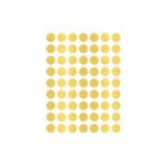 Little Dots Gold 091 Sticker 18X24Cm Lilipinso lili-s0663_091