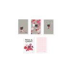 Milly & Flore Ansichtkaart Set Lilipinso 5 Kaarten lili-p0127