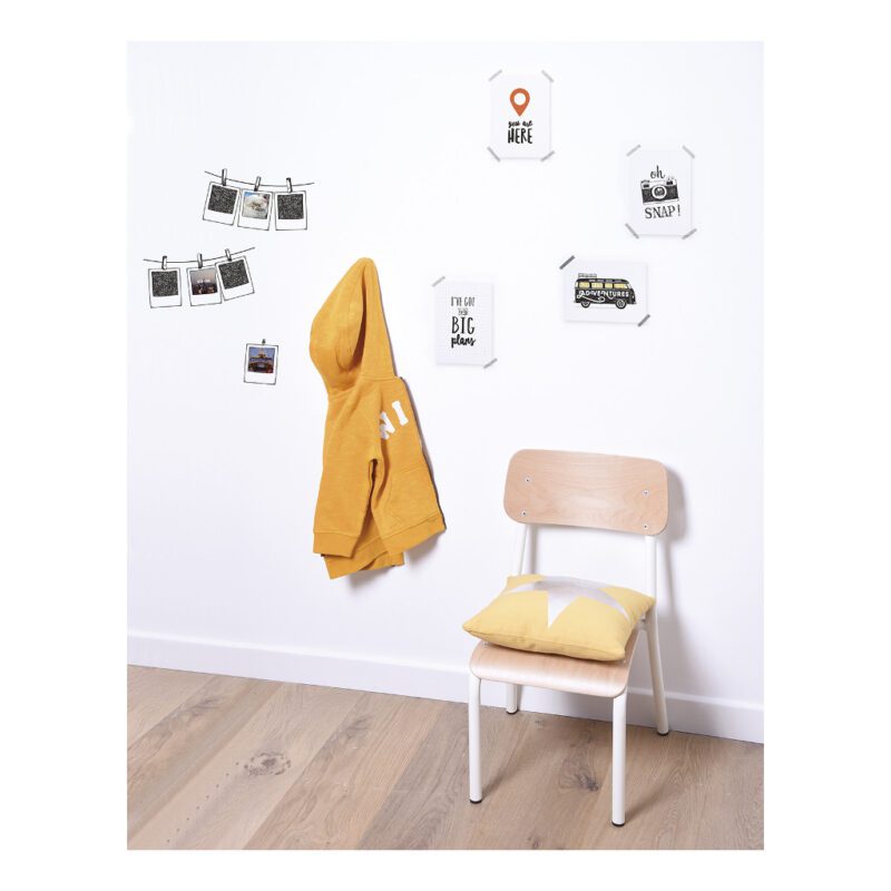 Polaroids Muursticker A3 Mini Travelers Lilipinso Aankleding Kinderkamer Muur Lili-S1186