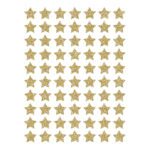 Small Stars Dorees Material Glitter Sticker 18X24Cm | Hello Little | Lilipinso