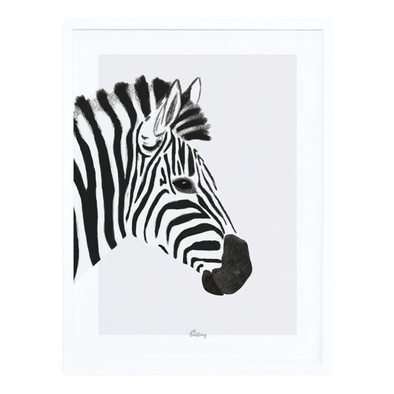 Zebra Poster Met Lijst Serengeti Lilipinso lili-p0264