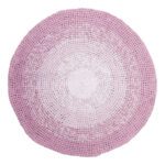 Roze Verloop Gehaakt Vloerkleed Sebra sebr-4003207 1024x1024
