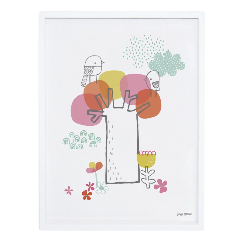 Birds Poster Hello Sunshine Lilipinso Met Lijst Lili-P0192 1024X1024