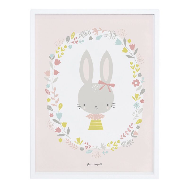 Girl Poster Sweet Bunnies Lilipinso Met Lijst Lili-P0175