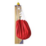 Grote Speel En Opberg Kleed Rood 135 Cm Edup-100011