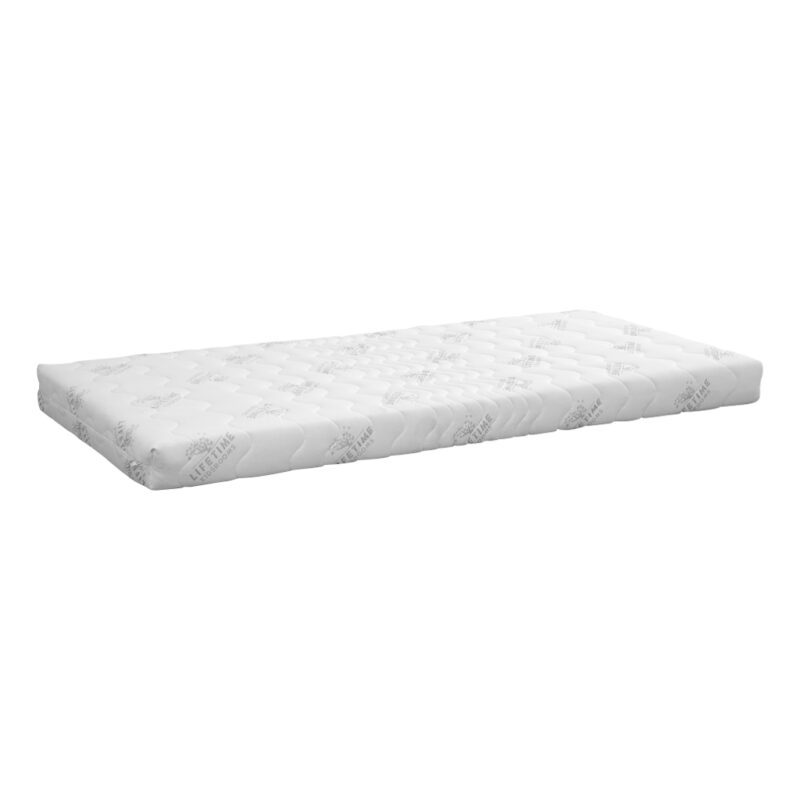 Ledikant Matras Wolwit Soft Satinised Lifetime Kidsrooms 70 x 140 x 12 cm Anti Bacterieel Wabaar Peuterbed Baby Bed QIDDIE.com life-7084