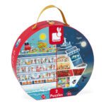 Cruiseschip Puzzel Met Koffer | Janod