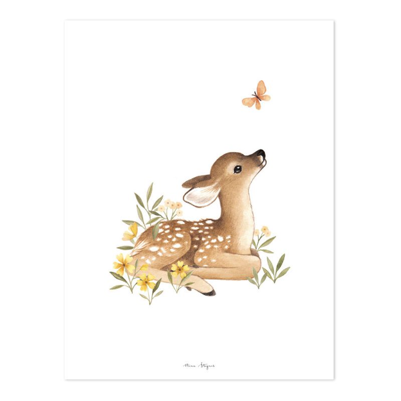 Hertenjong Poster | Oh Deer | Lilipinso