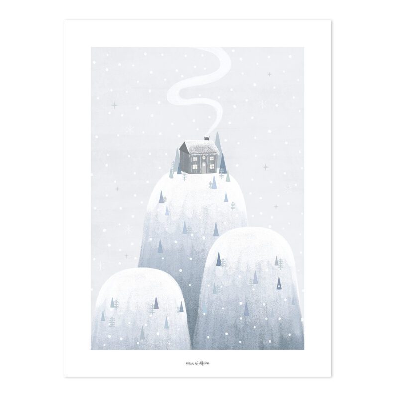 In De Berg Poster | Arctic Dream | Lilipinso