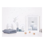 Kinderkamer Muursticker A3 Jonglerende Ijsbeer Arctic Dream Lilipinso lili-s1314