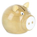 Spaarvarken Blank Wit Vilac Hout vila-5129w