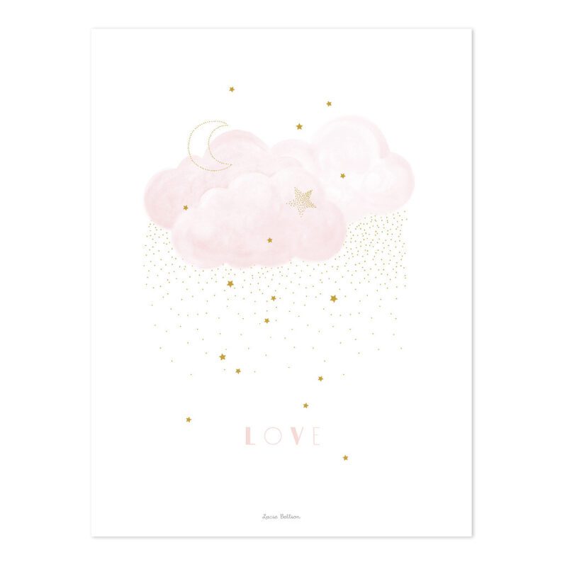 Sweet Love Pink Poster | Stardust | Lilipinso