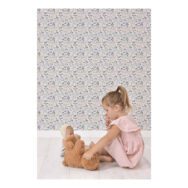 chique bloemen zachtroze behang adele lilipinso babykamer lili-h0572