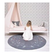 chique bloemen zachtroze behang adele lilipinso kinderkamer lili-h0572