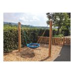 Nestschommel 90 Cm Voor Speeltoestellen Reuze Schommel Peuter Kleuter Speeltuin Speelplaats QIDDIE.com edup-BT-H4650-85