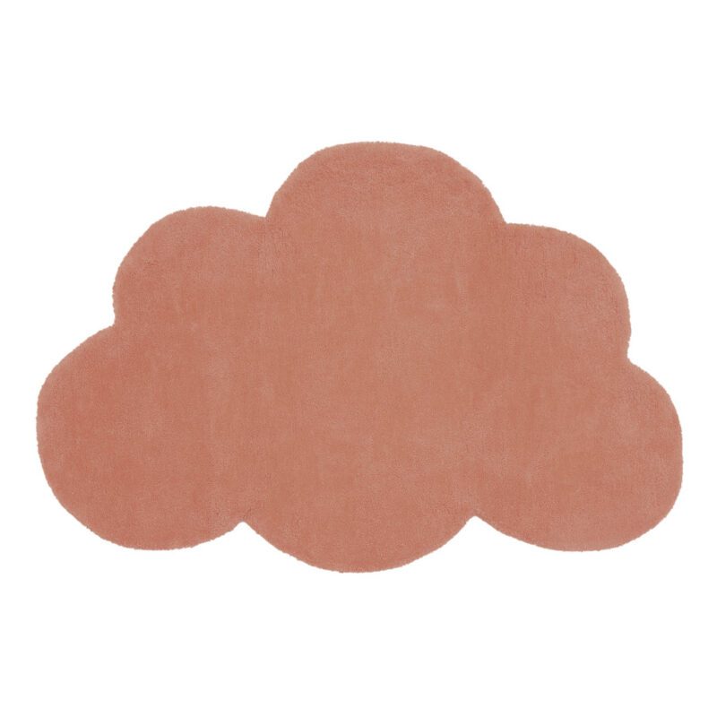 Wolk Terracotta Vloerkleed Minima Lilipinso Oud Roze Kleurig Zacht Knuffelig QIDDIE.com lili-H0631