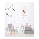 Grote Bloemen Muursticker Xl Bloom Lilipinso Kinder Baby Speel Kamer Muur Decoratie QIDDIE.com lili-S1370