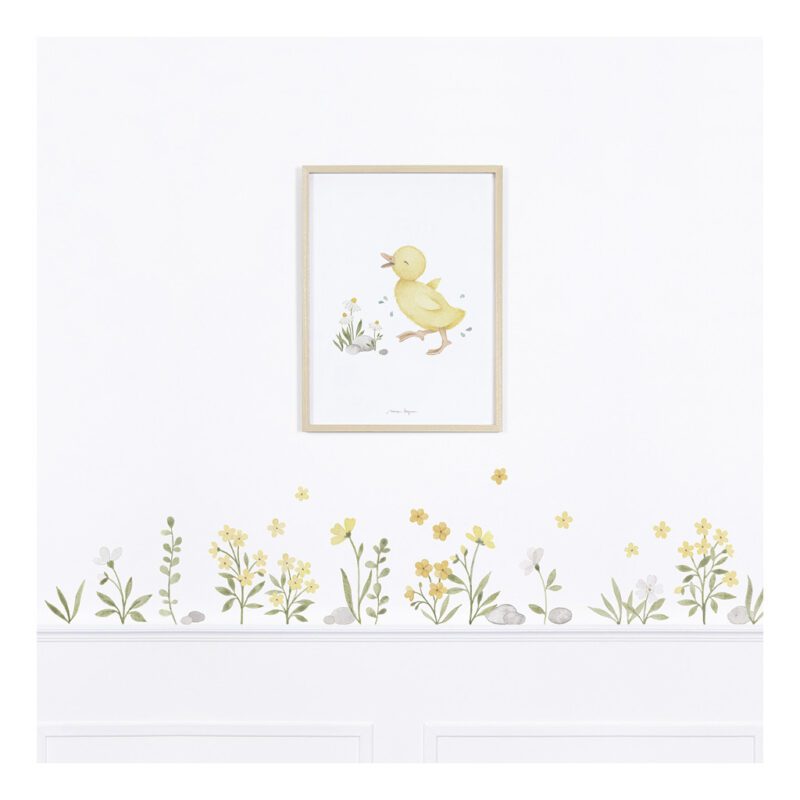 Kuikentje Poster Lucky Ducky Lilipinso Schilderij Lijst Kinderkamer Jongen Meisje Kinderkamer Speelkamer Dier QIDDIE.com lili-P0303C