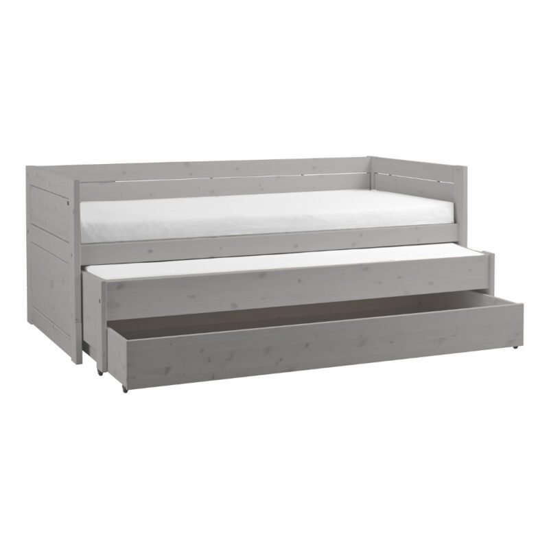 Kajuitbed Greywash Met Logeerbed En Bedlade Lifetime Kidsrooms Extra Slaapplaats Opruim Plaats Kleine Kinderkamer Meegroeien Uit Te Bereiden QIDDIE.com life-47109-grey