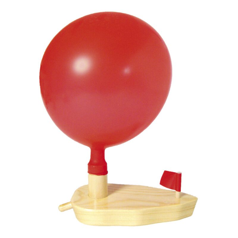 Houten Ballon Bootje Water Boot Lucht Stuwing QIDDIE.com edup-800171