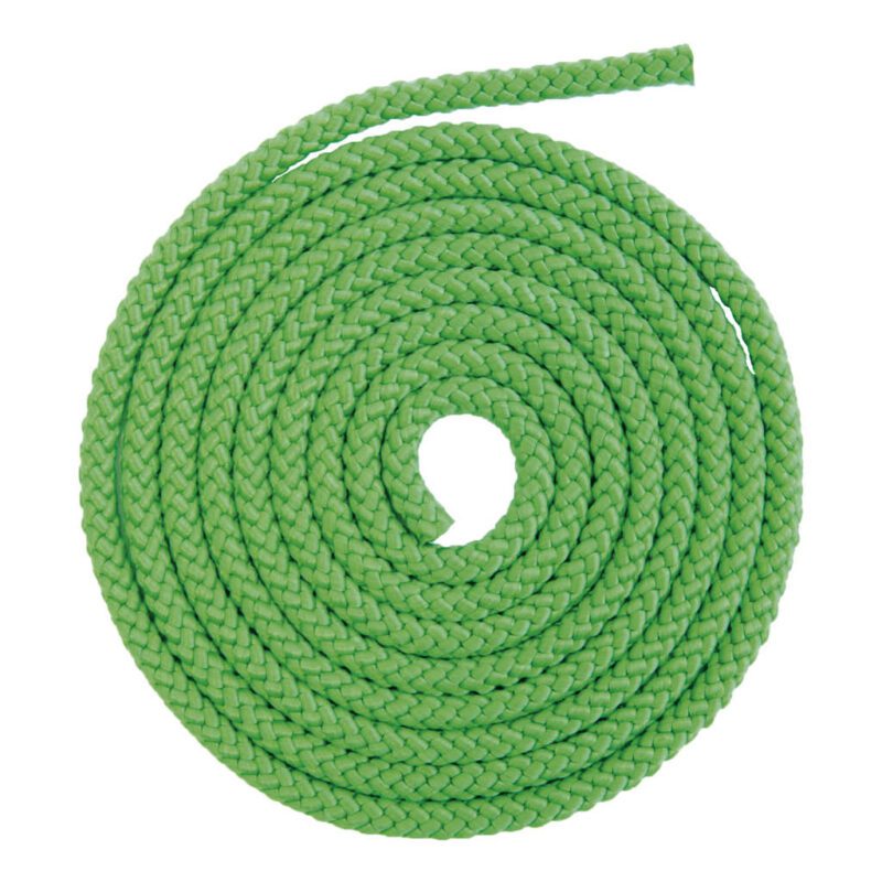 Set Van 4 Uni Touw 2,5 Meter Springtouw Groen 2500 Cm Kind Peuter Kleuter QIDDIE.com edup-170076