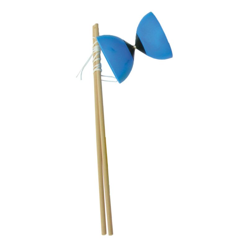 Diabolo Blauw Rollen Balans Bewegen Kind Rollen Gooien Clown Gym Kleuter School QIDDIE.com edup-170004