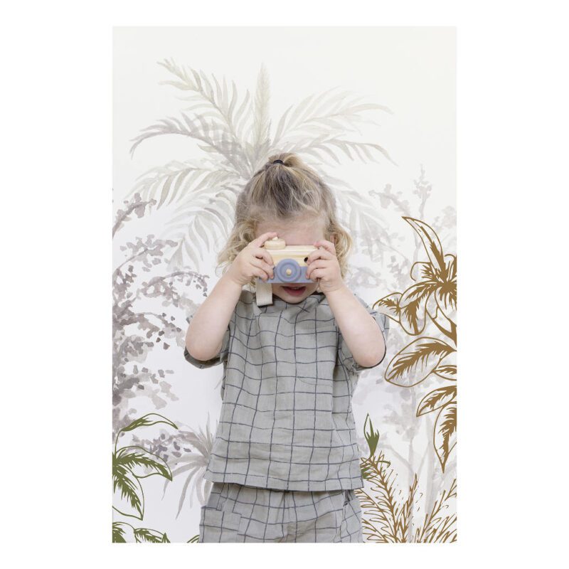 Behang Jungle Landschap Utan Lilipinso Kinder Peuter Kleuter Baby Speel Huis Kamer Uniek Bijzonder Mooi QIDDIE.com lili-H0647