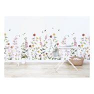 Behang Mooie Mei Maand Queyran Lilipinso Wilde Bloemen Kleuren Lange Muur Meisjes Wachruimte Huis Speel QIDDIE.com Lili-H0649