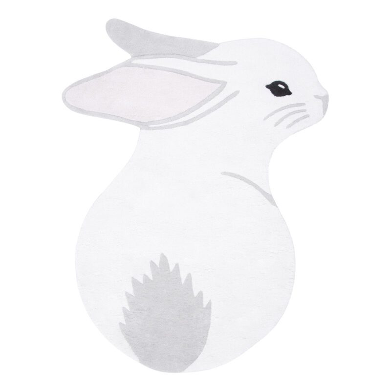 Konijn Vloerkleed Forest Lilipinso Bunny Rabbit Vloerkleedje Kinder Peuter Baby Kamer QIDDIE.com lili-H0651