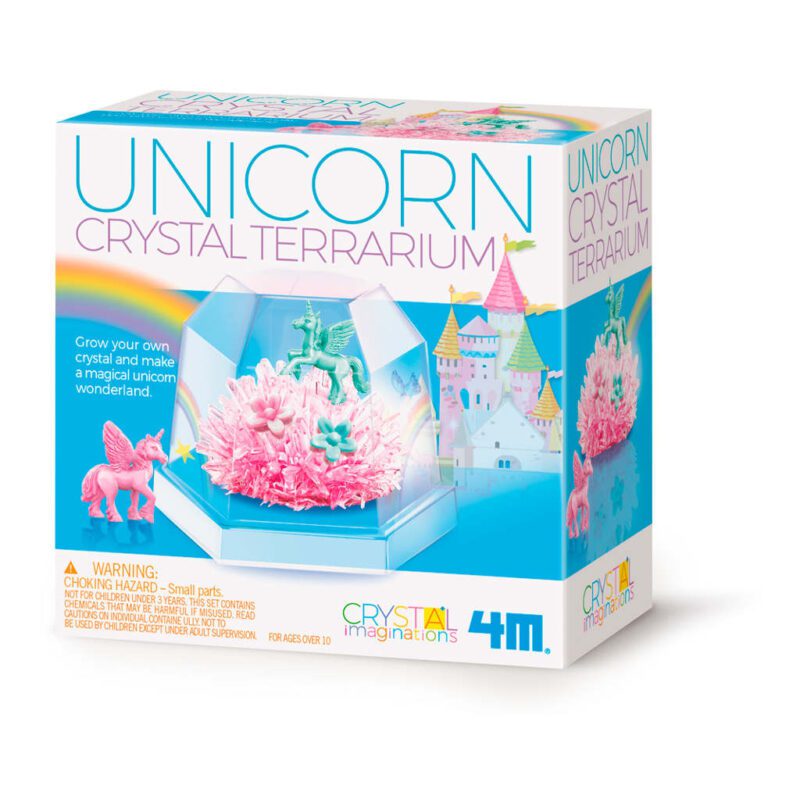 Kristal Terrarium Eenhoorn 4M Unicorn Girls Meisjes 8 Jaar 4msp-5603923