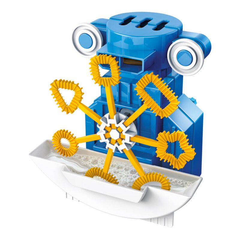 Robot Bellenblazer Maken 4M Blauw Geel Ontdek Bouw Speel Kind Jongen Meisje 4msp-5603423