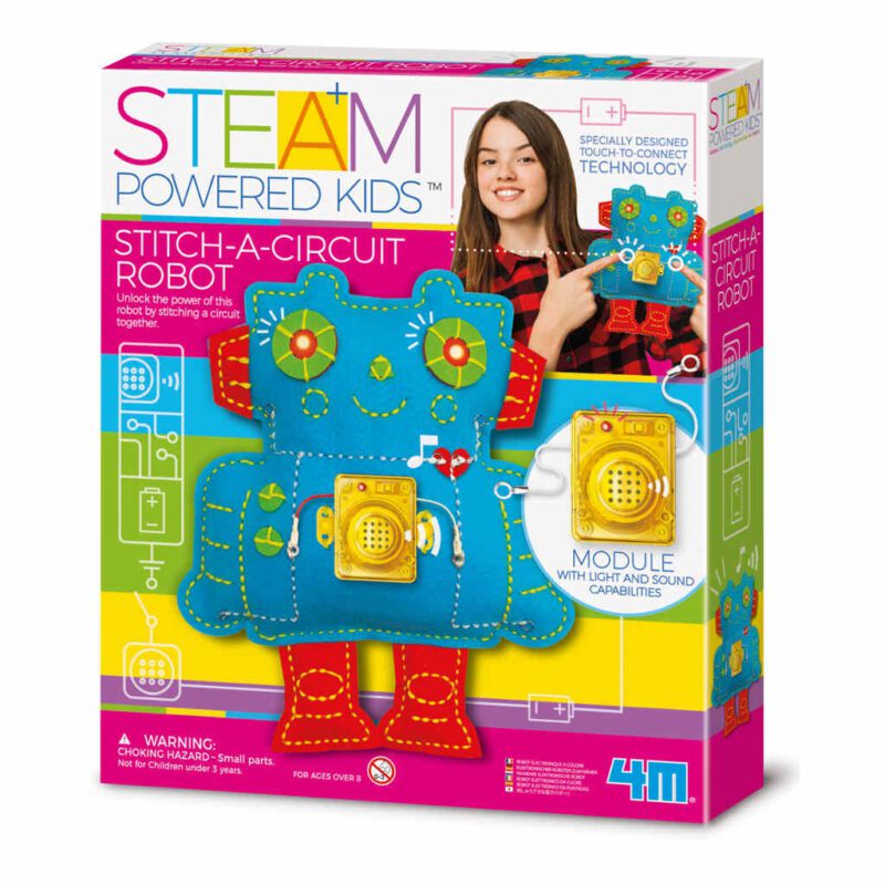 Robot Naaien 4M Stof Maken Met Geluid Meisjes Steam Powered Kids 4msp-5604911