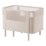 Kili Ledikant En Juniorbed Berkenhout Beige Sebra Zachte Hout Kleur Neutraal Babykamer Geboorte Tiener bed Maken Kinderkamer sebr-2001202