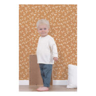 Behang Bay and Leaf Patroon Camel Jöro Lilipinso Kinder Baby Peuter Kleuter Kinderkamer Behang lili-H0697