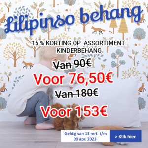 Lilipinso Actie 2023 QIDDIE 15 Procent Korting Tumbnail