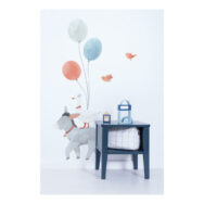 Ballon Ezel Muursticker XXL Gentle Friends Lilipinso Decoratie Jongen Meisje Baby Peuter Kleuter Kinderkamer Wachtruimte Neutraal lili-s1497