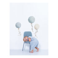 Ballonnen Blauw Muursticker XL Selene Lilipinso Wit Licht Blauw Muur Plakken Deuren Kinderkamer Babykamer Aankleding Decoratie lili-S1538