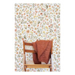 Behang Vintage Bloemen Felidae Lilipinso Huiskamer Kinderkamer Meisje Vrolijk Speels lili-H0736