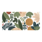 Bladeren Muursticker XL Sunny Lilipinso Mega Groot 130 x 64 cm Jongen Meisje Aarde Kleuren Tinten Kamer Decoreren lili-S1521