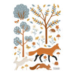 Vos In Bos Muursticker A3 Jöro Lilipinso Vos In Bos Muursticker A3 Jöro Lilipinso Muur Sticker Decoratie Kinderkamer Baby Peuter Kleuter lili-S1478