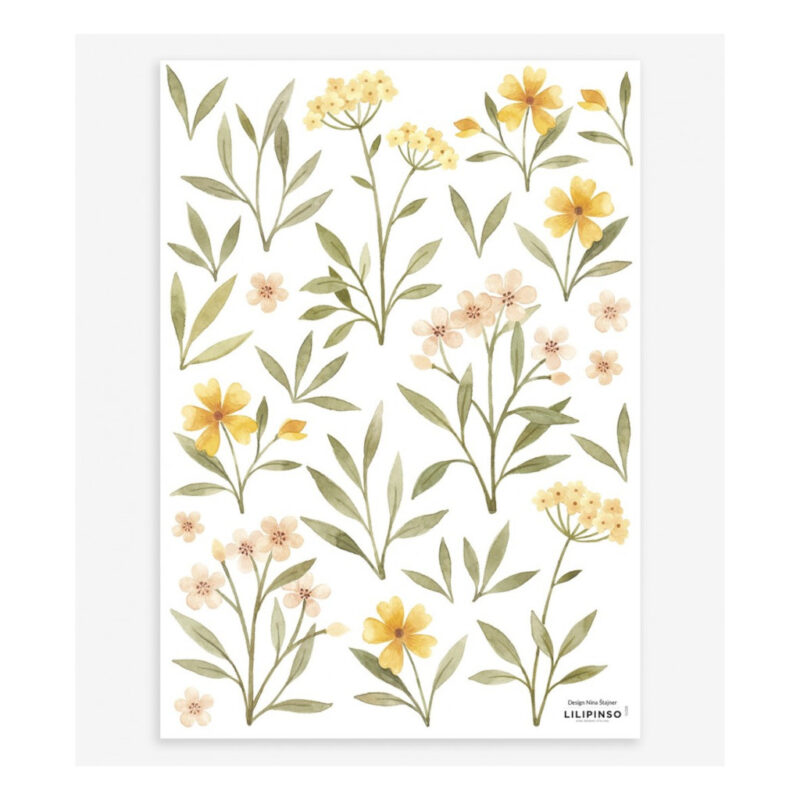 OH DEER - Muurstickers Bloemen sku s1328 1024 x 1024 Lilipinso