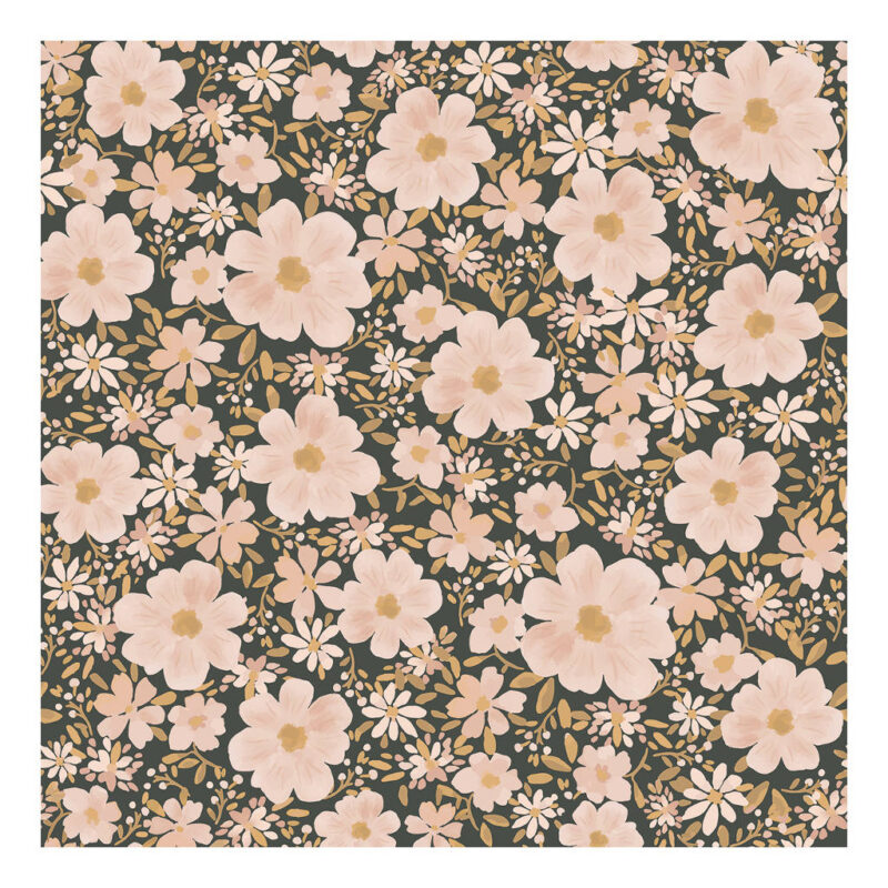 Bloemen Nachtelijke Achtergrond Behang | Eleonore | Lilipinso