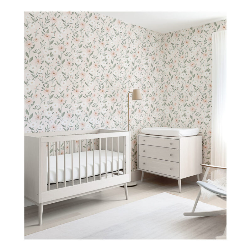 Bloemenbloem Roze Achtergrond Behang | Eden | Lilipinso