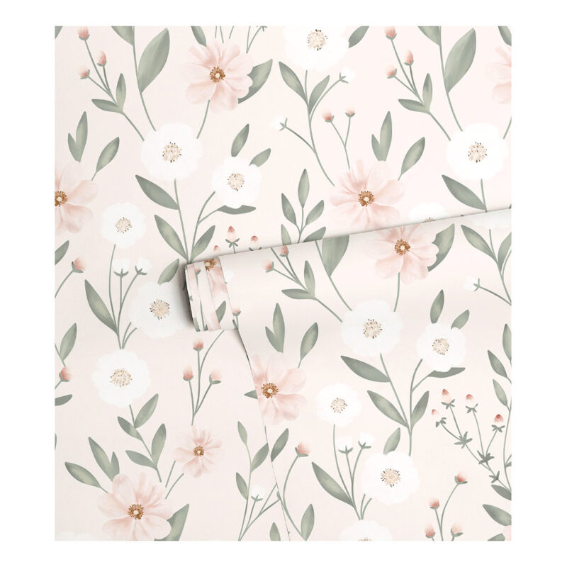 Bloemenbloem Roze Achtergrond Behang | Eden | Lilipinso