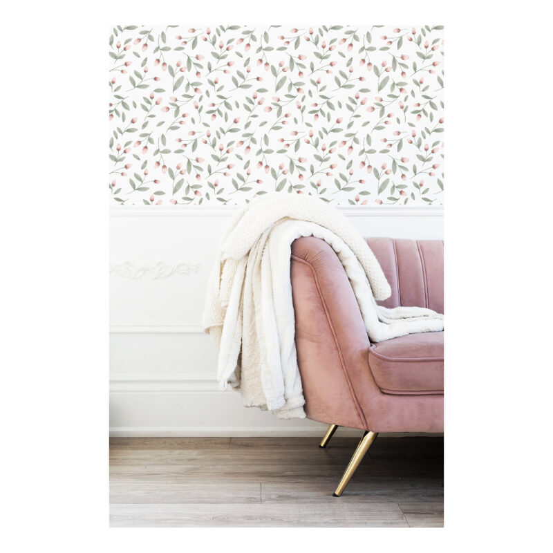 Bloemknoppen Behang | Eden | Lilipinso